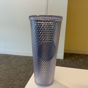 Platinum Starbucks Studded Tumbler 2019 Holiday